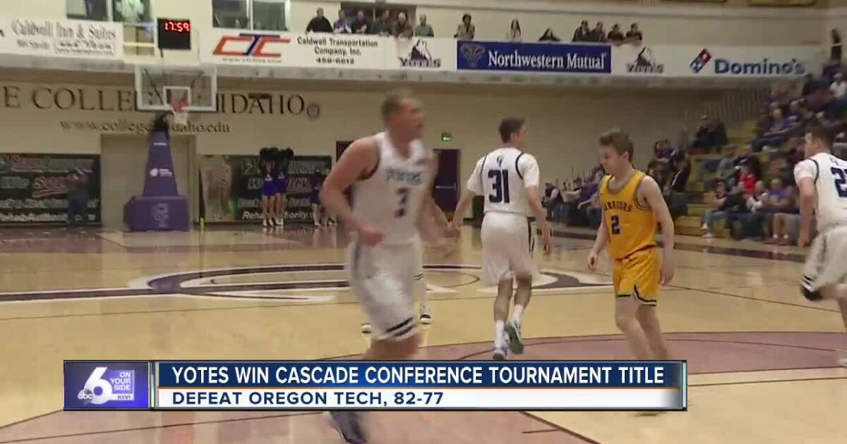 College Of Idaho Men S Basketball Wins Third Straight Cascade