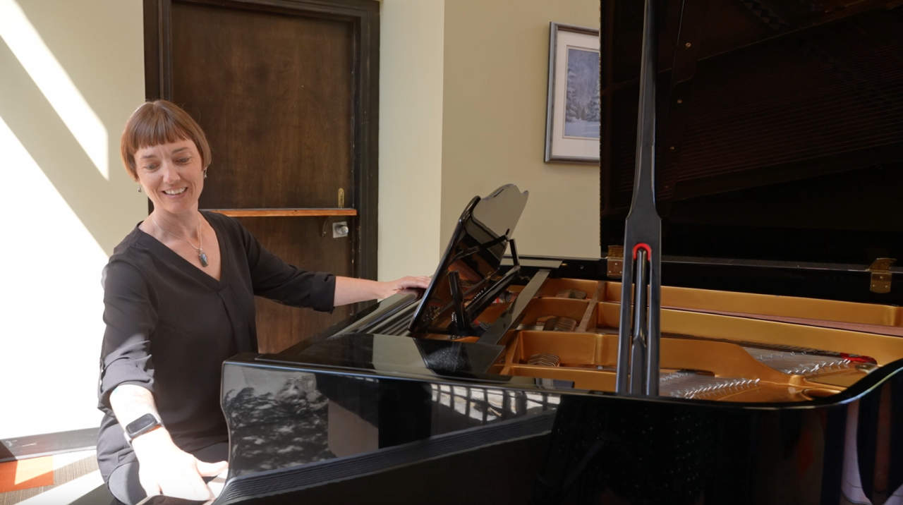 Casey Page donates grand piano to MSU-Billings