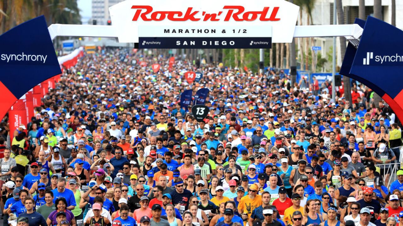 Rock 'n' Roll marathon returns to San Diego streets