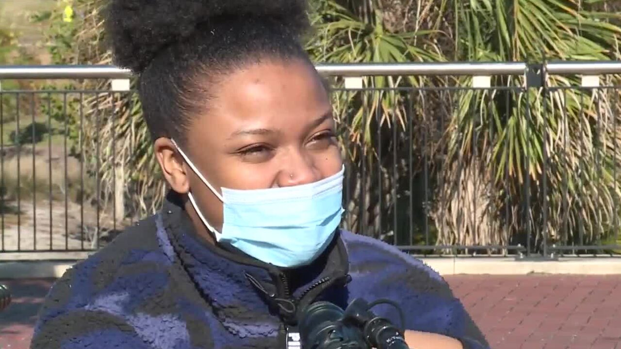 Courtney Steward, a Florida A&M University student