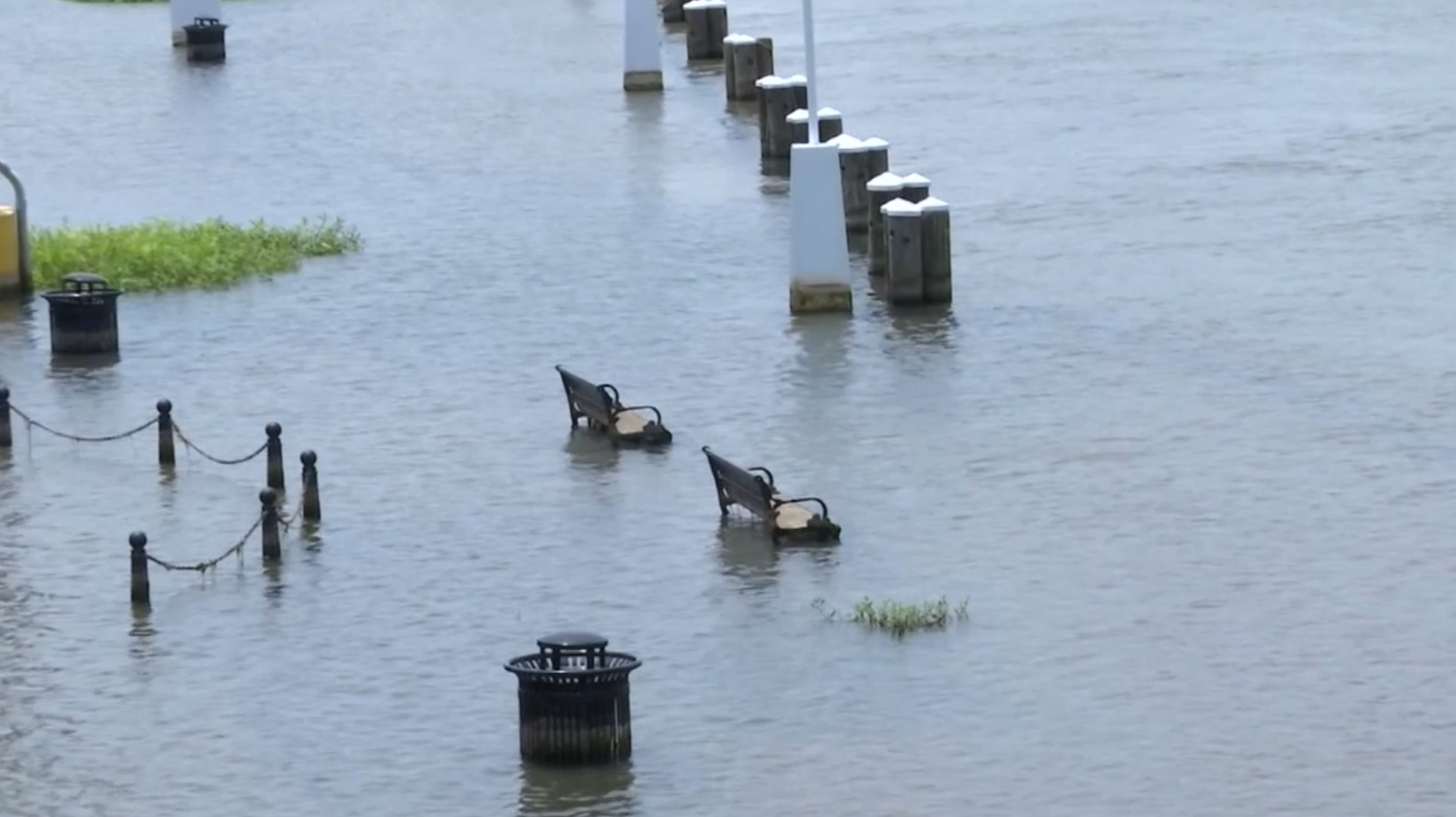 PHOTOS Barry brings heavy rainfall, floods to Louisiana