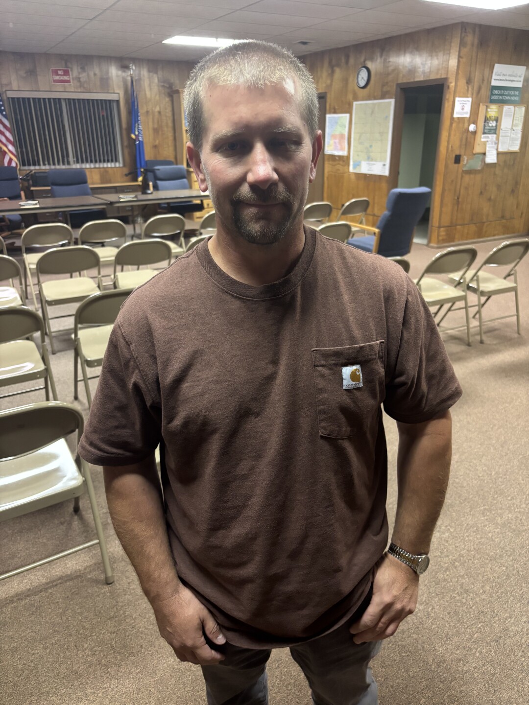 Doug Neumann is the Town of Farmington Chairman