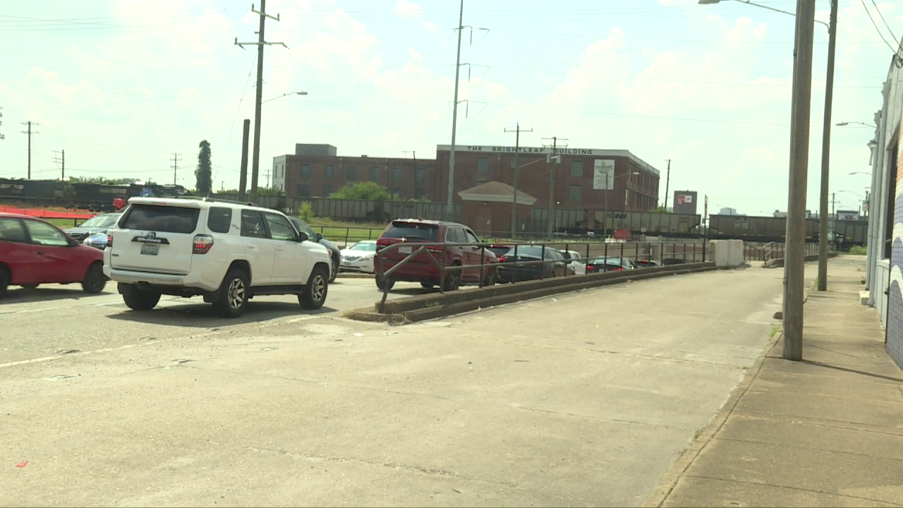 Traffic on Monticello Avenue in Norfolk