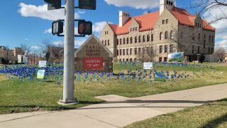Pinwheels in Great Falls April 2026