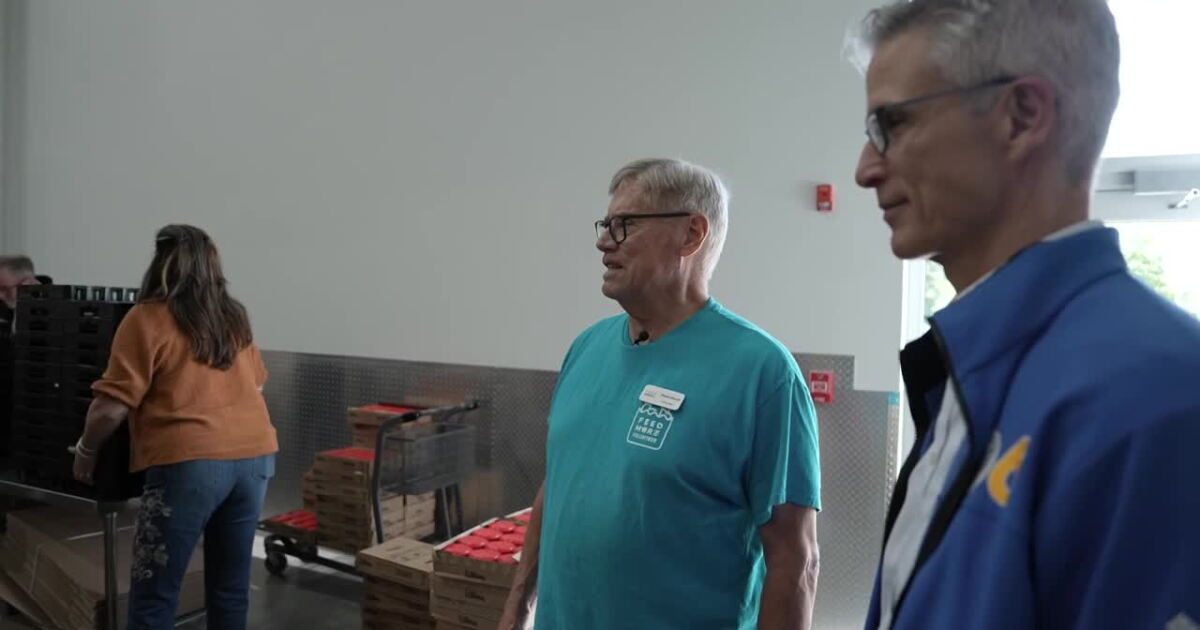 Why this retired IT specialist volunteers at Feed More to feed hungry kids