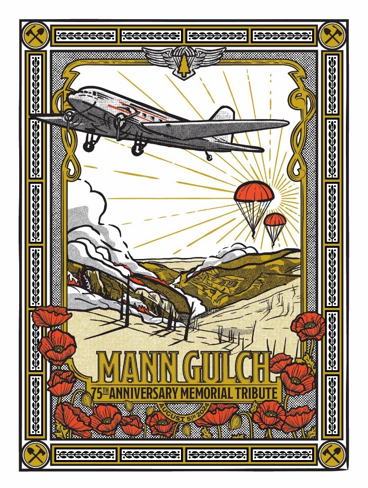 Mann Gulch 75th graphic