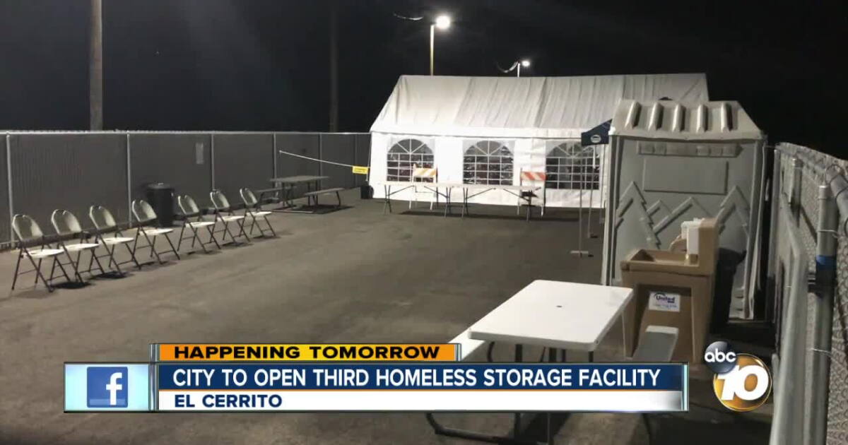 Homeless Storage Unit City set to open third homeless storage facility