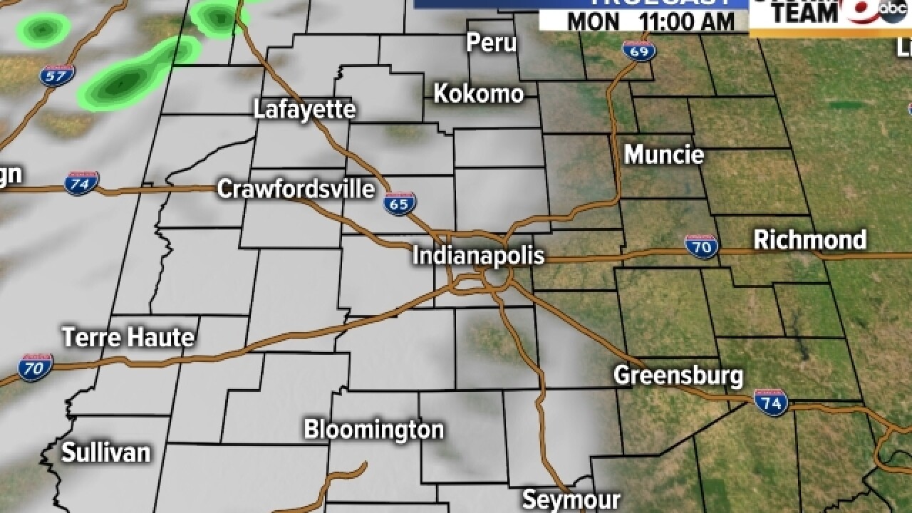 TIMELINE: When will the rain fall?