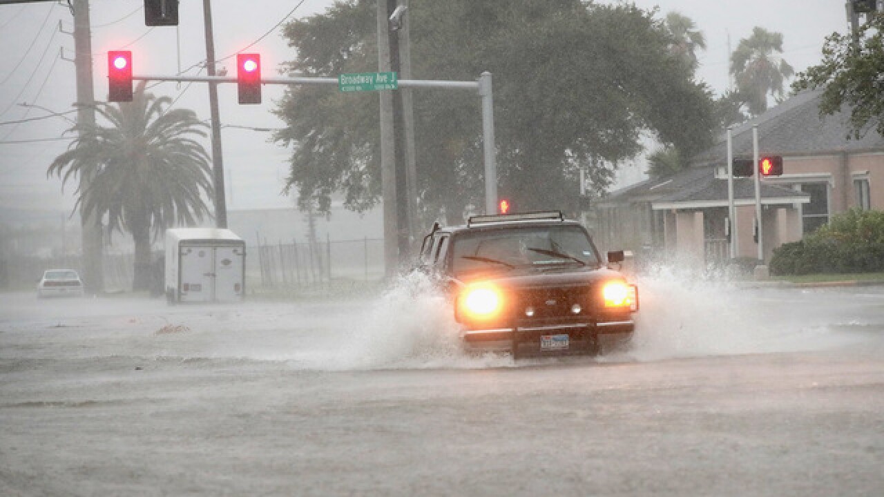 Hurricane Harvey hits Texas hard