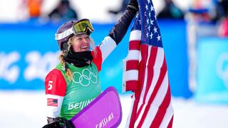 Lindsey Jacobellis finds redemption at 36 with gold, Team USA's first of 2022 Games