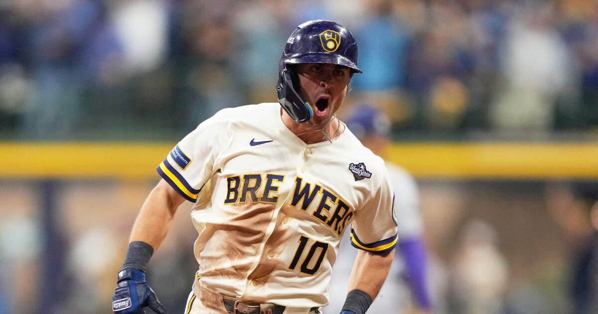 APTOPIX World Series Rays Brewers Baseball