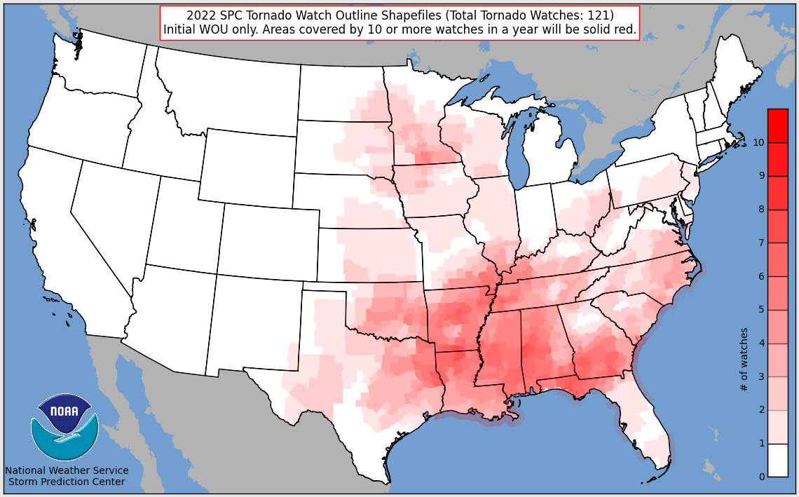 Tornado Watches In 2022