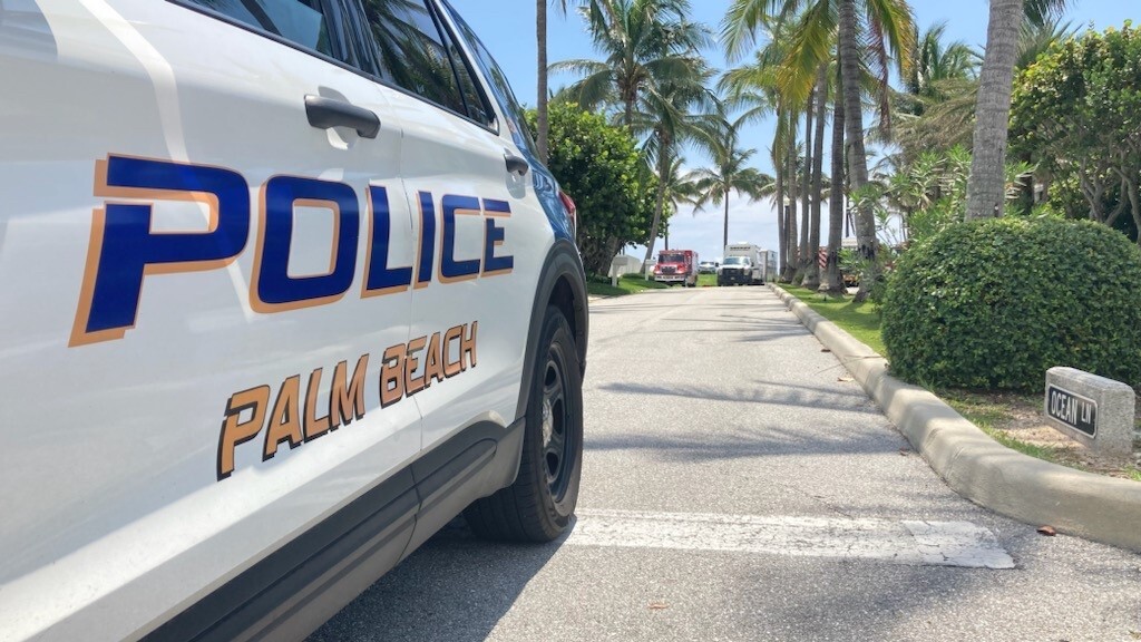 Palm Beach police, PBSO and PBFR are on the scene July 1, 2023, where an unknown object was found..jpg