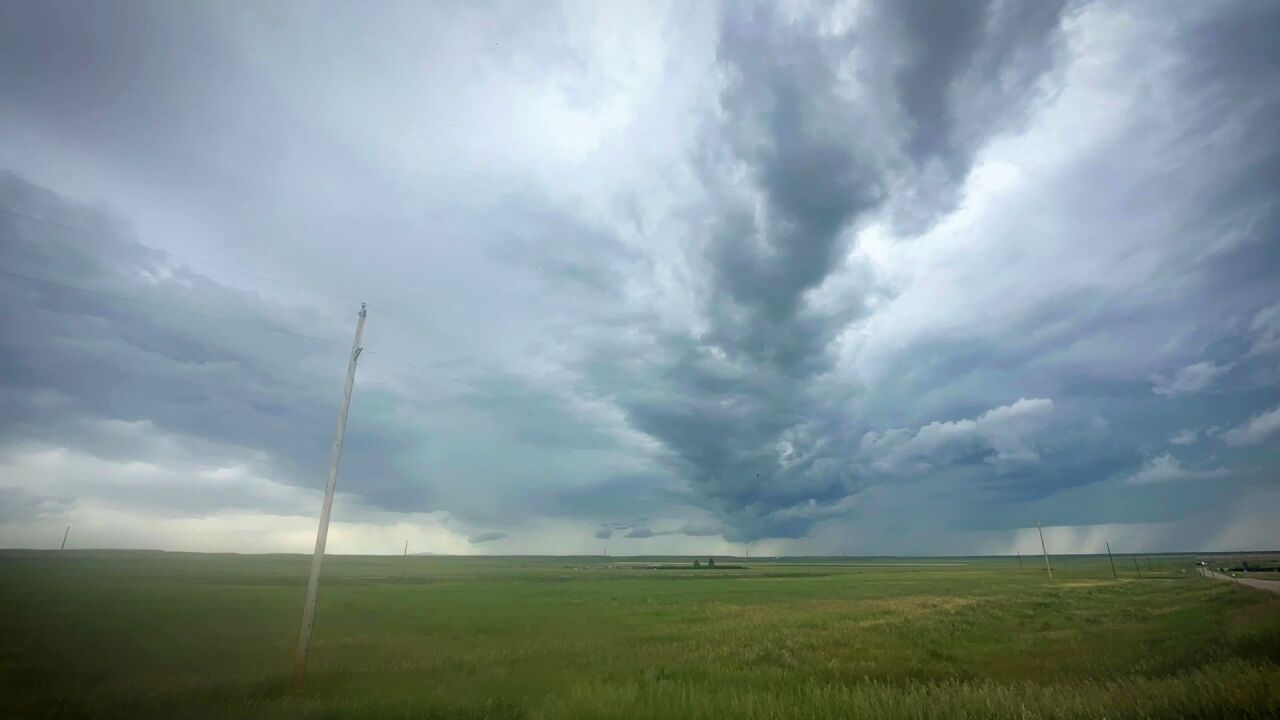 Rain clouds in Montana 