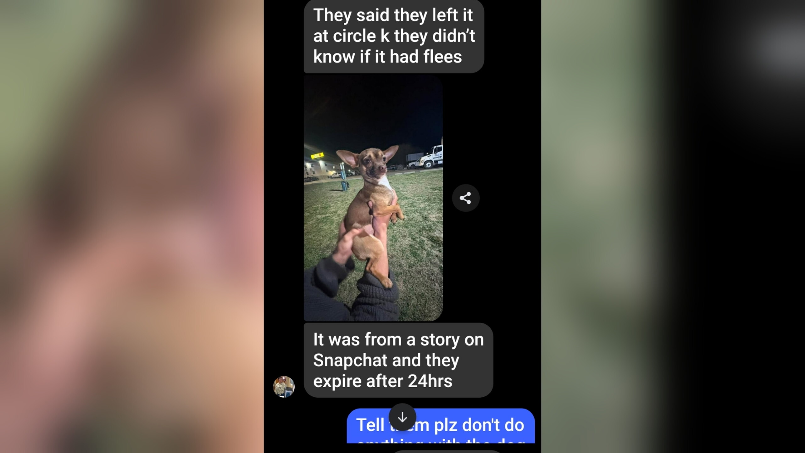 Oklahoma woman finds support during search for missing dog in Billings