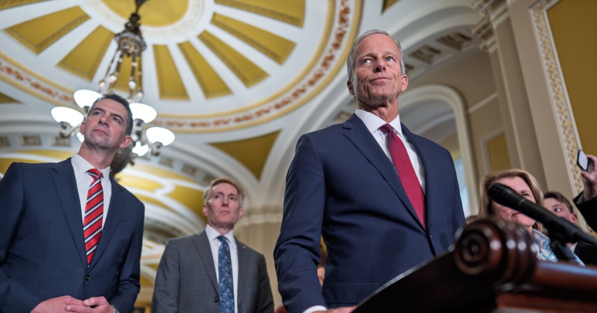 Senate begins 'vote-a-rama' on GOP immigration funding package