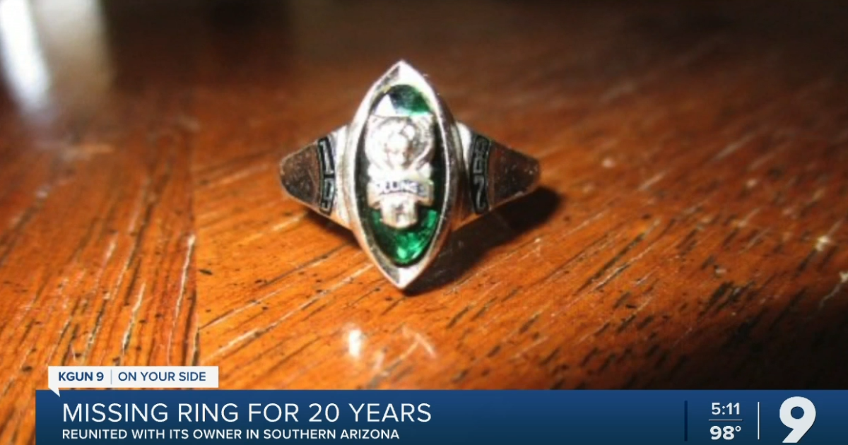 Class ring returned to owner 20 years later