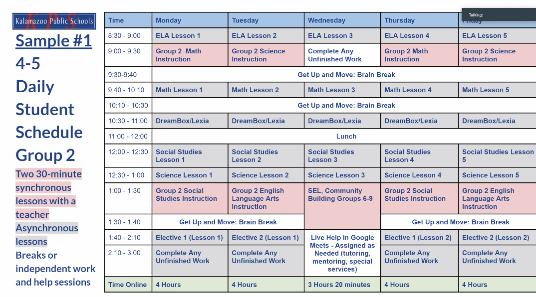 Kalamazoo Public Schools Announces Plans For 2021 2022 School Year In Town Hall Rockford Public School Calendar 2022