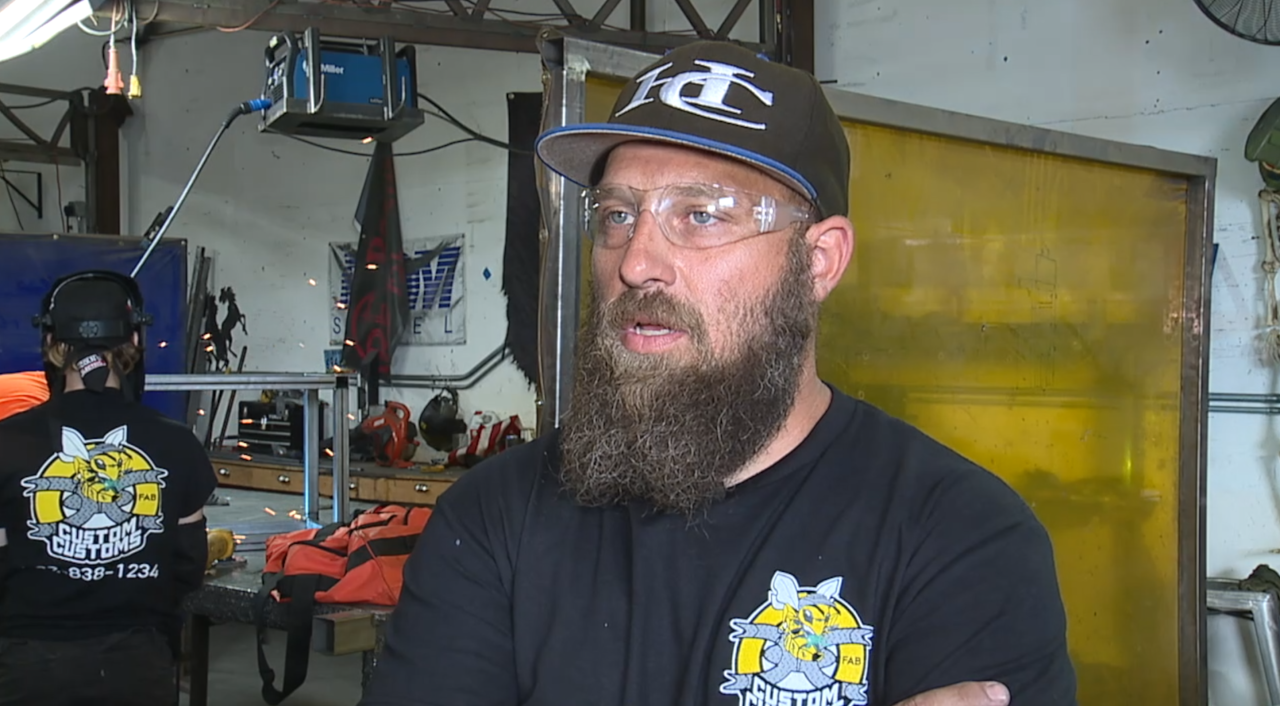 Custom Customs speaks about the sign's design