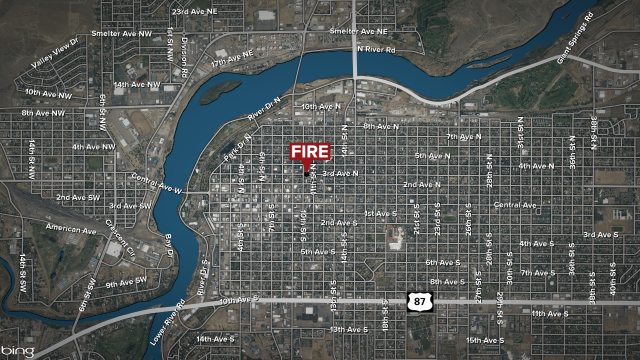 Structure fire reported in Great Falls (March 12, 2026)