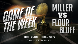 Game of the Week: Miller starts coach McHugh era against physical Flour Bluff