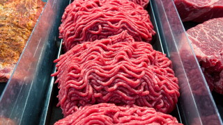 Ground,Beef,Meat,For,Sale,At,A,Butchers,Shop