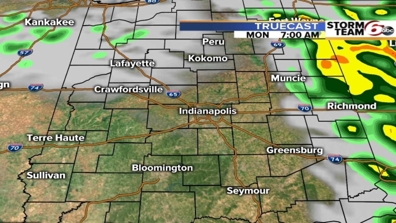 TIMELINE: When will the rain fall?