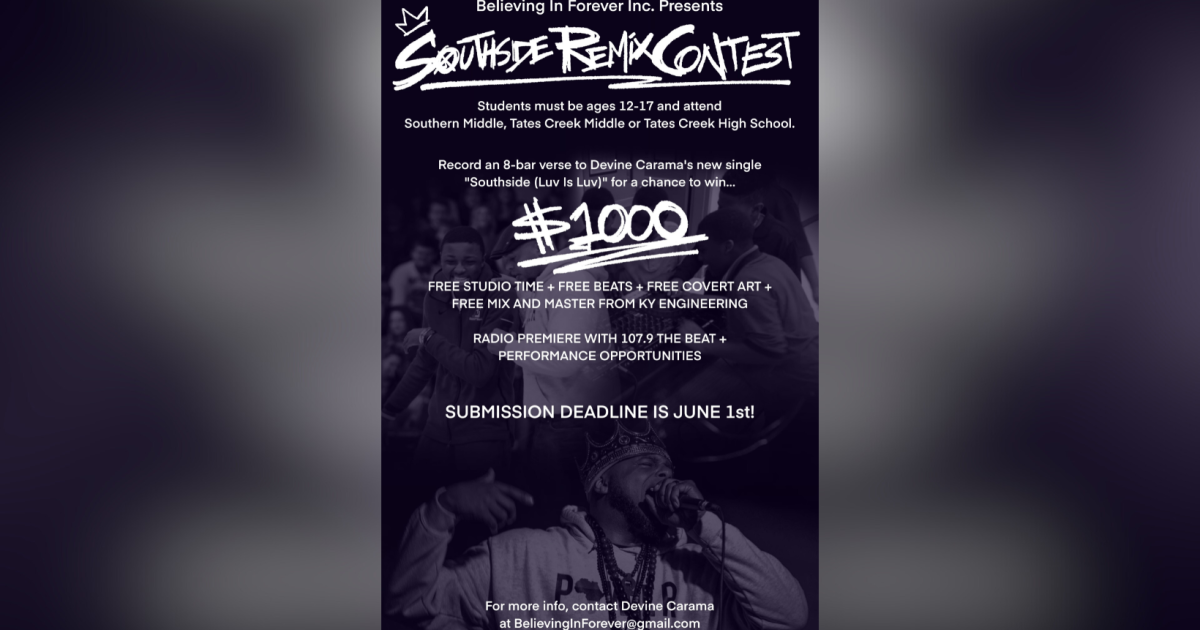 Lexington activist launches 'Southside Remix Contest' for Tates Creek students - Vimarsana News