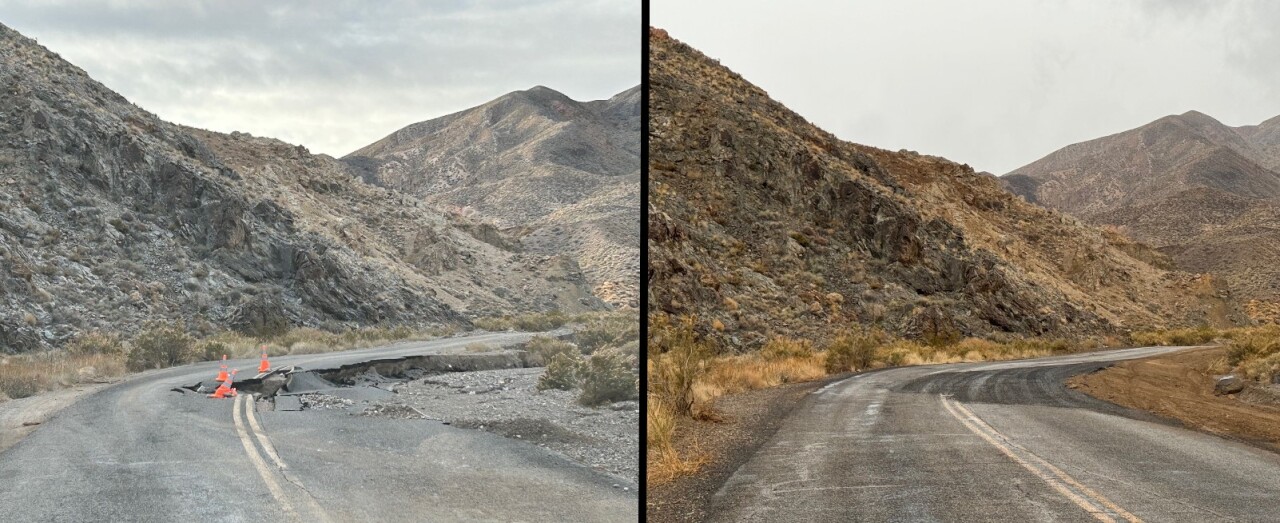 Death Valley roads reopen