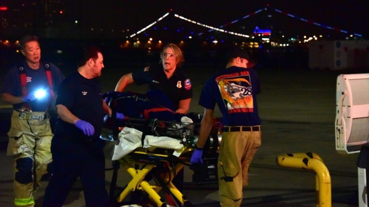 1 dead, 17 rescued in yacht, fishing boat crash
