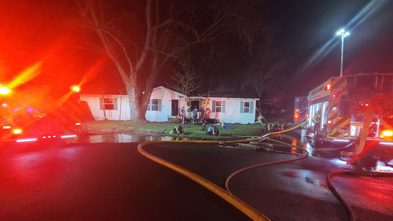 Portage Frederick Lane fire