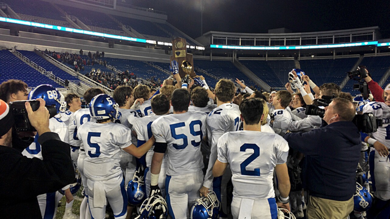 Covcath Caps Perfect Season With 7th State Championship Defeats Madison Southern 49 13