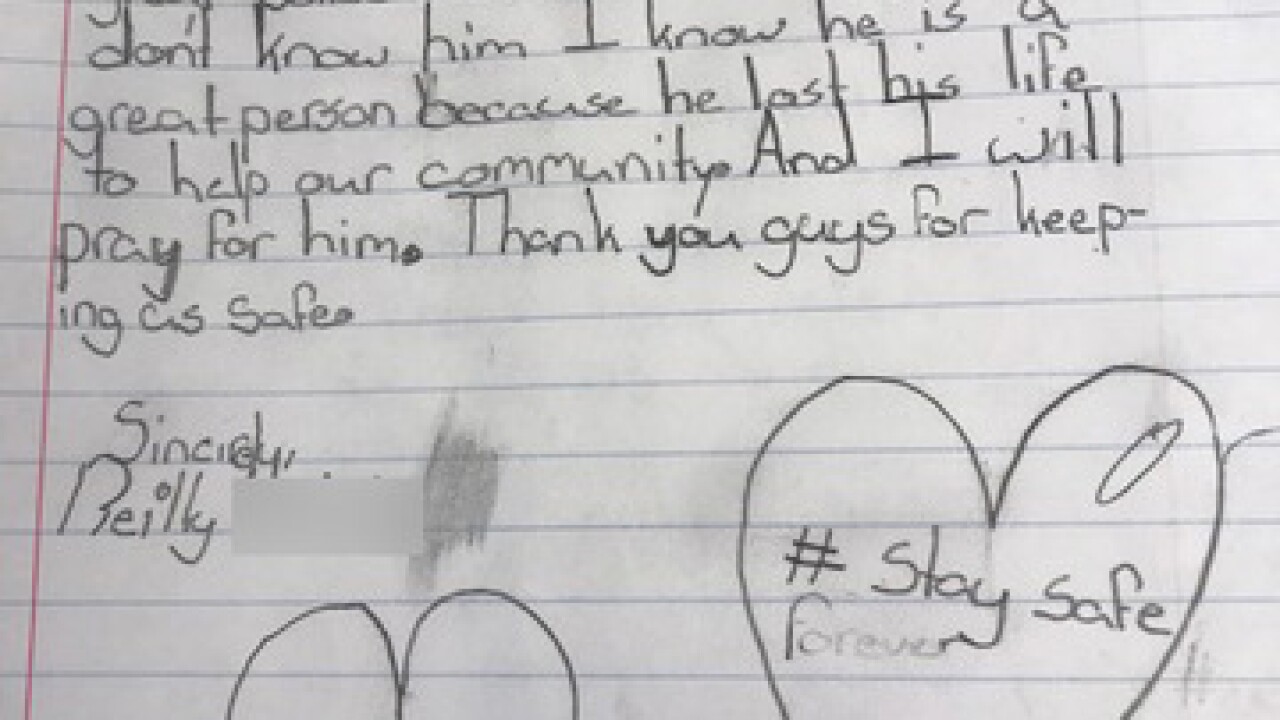 GALLERY: Kids send condolence letters to AdCo.