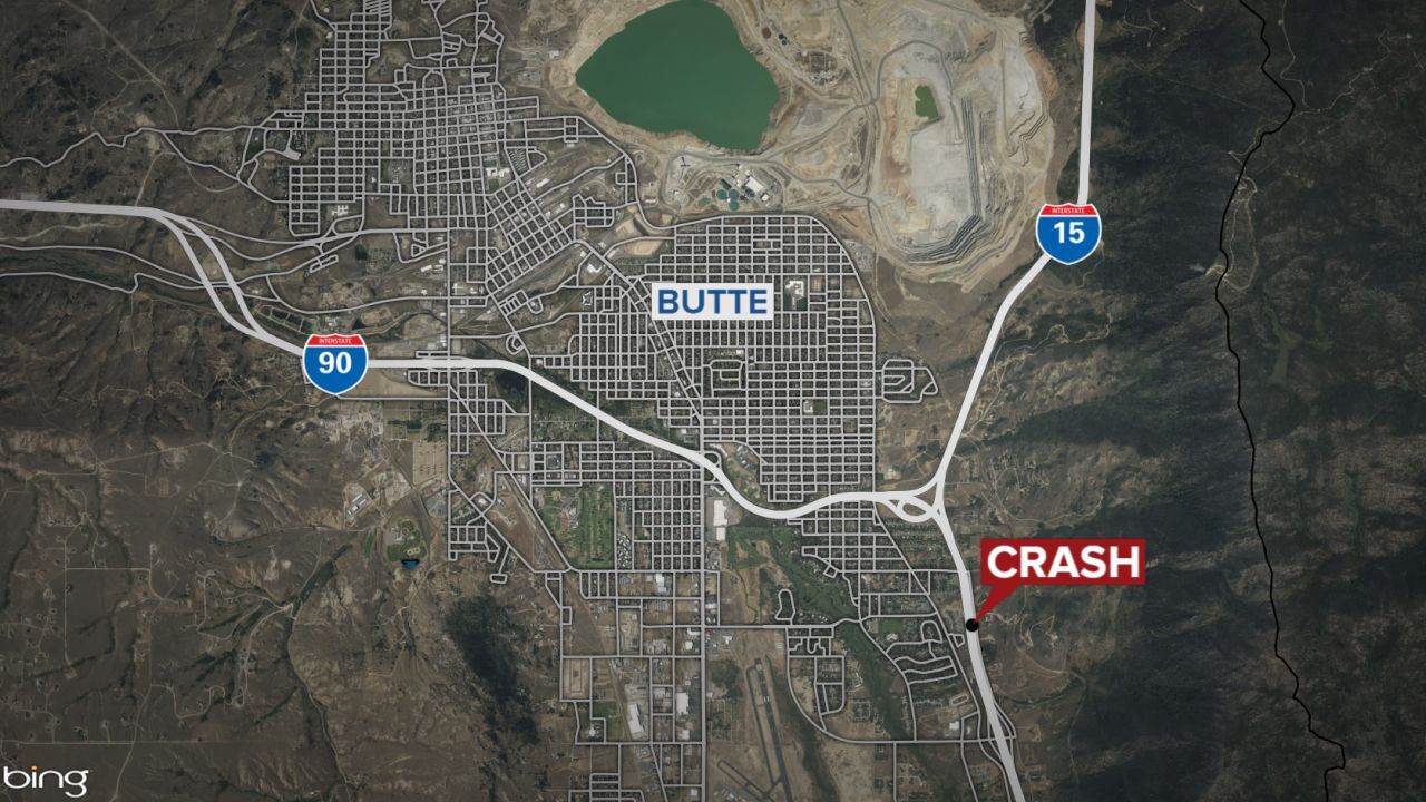 Motorcyclist dies after a crash in Silver Bow County