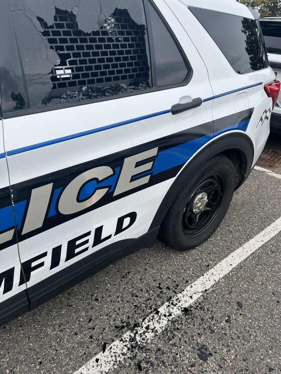 Tyler Reilly alleged fired at multiple Broomfield police cars before he was taken into custody outside the Boulder County Sheriff's Office Headquarters.