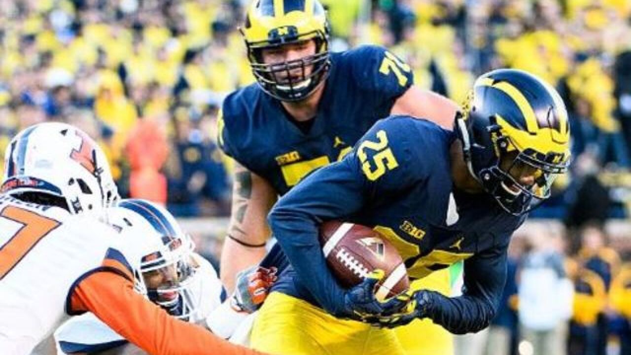 Suspended Michigan player Nate Johnson charged in alleged assault