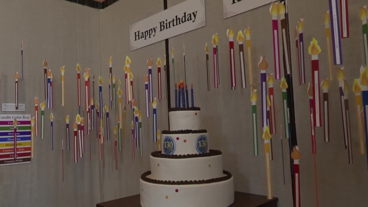 Ravalli County Birthday Cake