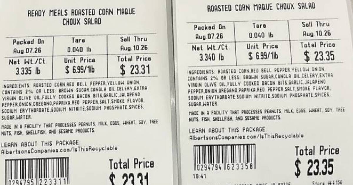 Albertsons companies recall Taylor Farms items for possible Salmonella contamination
