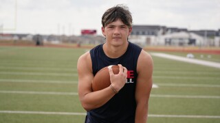 Veterans Memorial junior running back Andrew Charlebois
