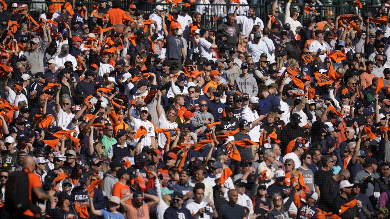 Detroit Tigers fans set postseason game attendance record at Comerica Park