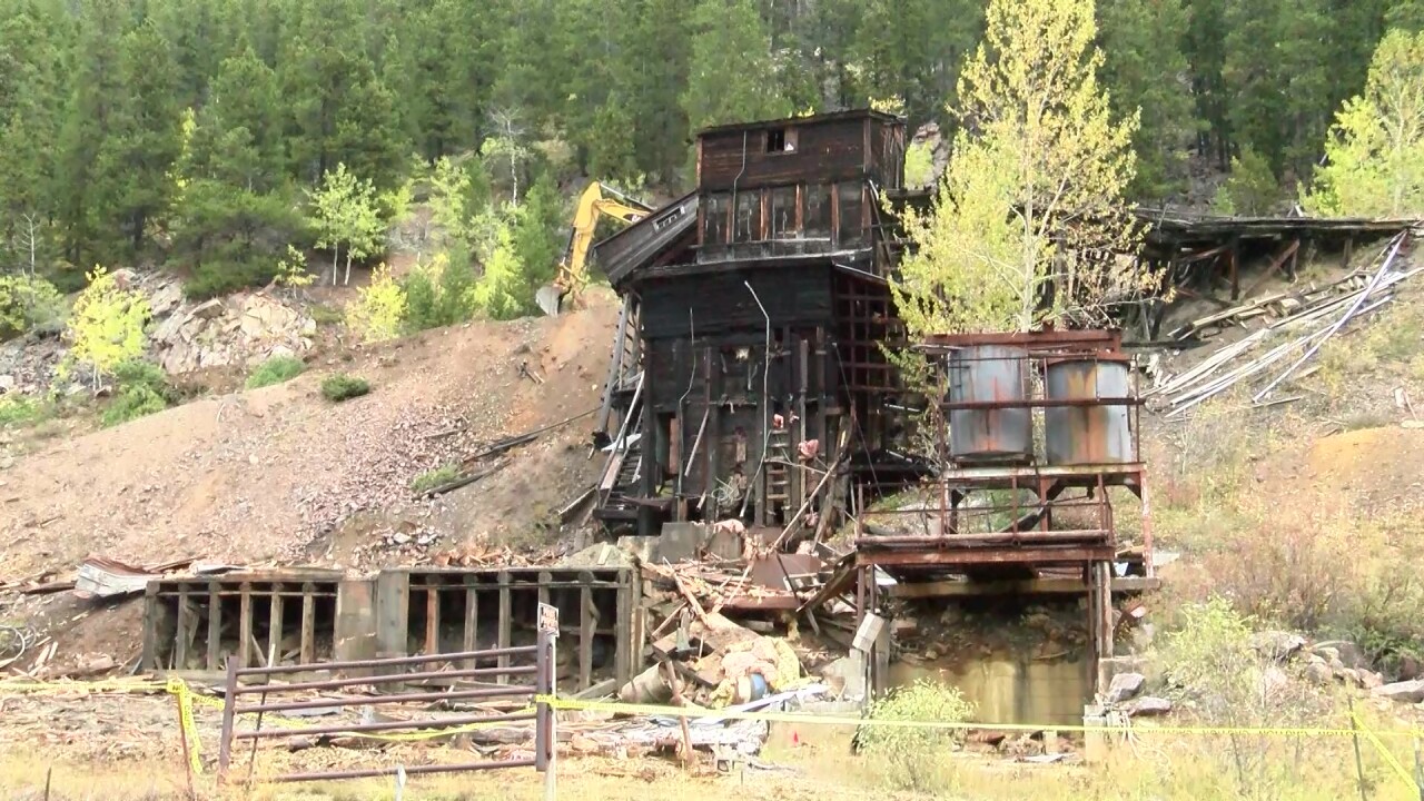 Evening Star Mine near Neihart