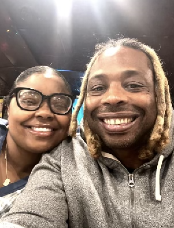 Andre Martin and his oldest daughter, Audrey.