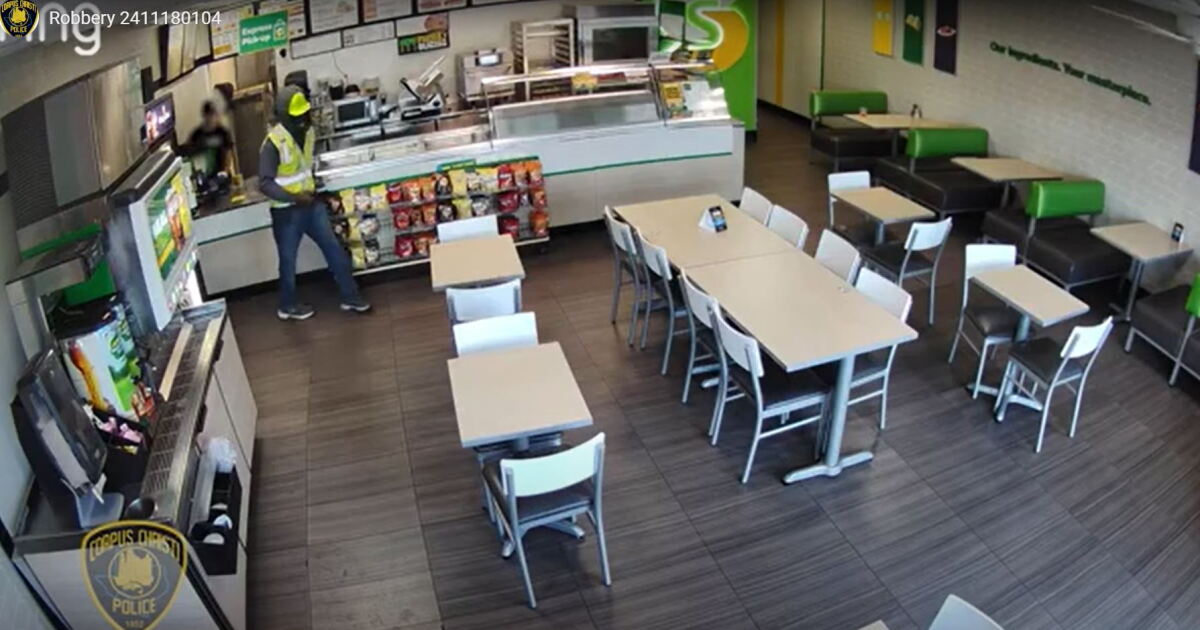 CCPD: Armed man robs restaurant, tells employee not to call cops