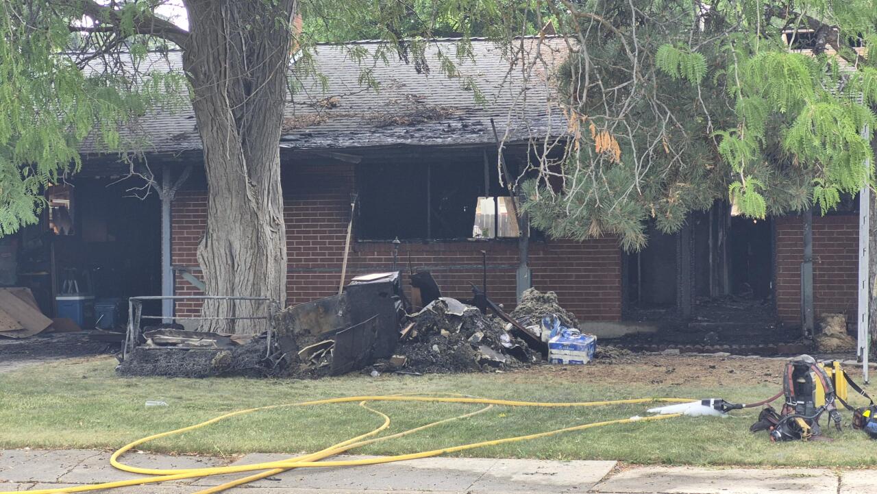 Boise house fire