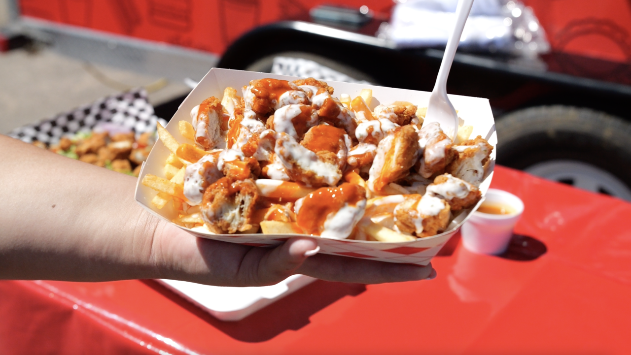 Loaded Buffalo Chicken Fries