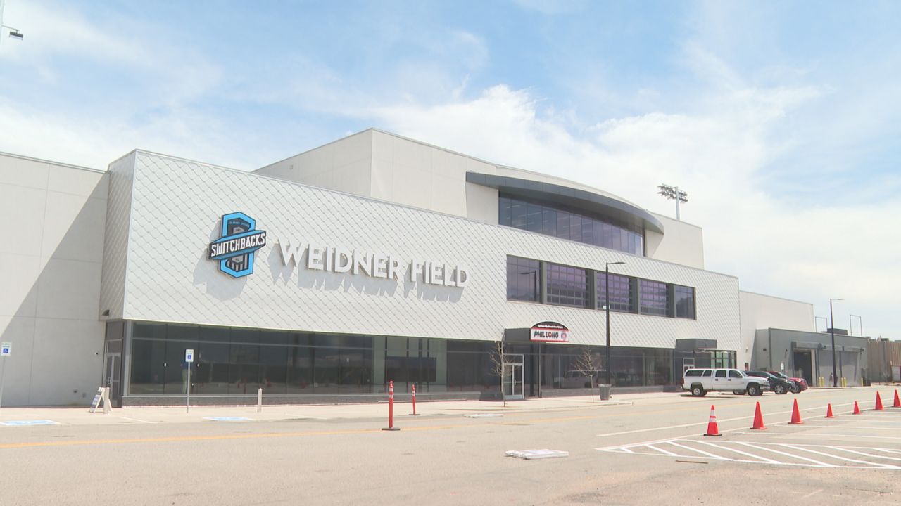 Switchbacks FC first exhibition game, Weidner Field 