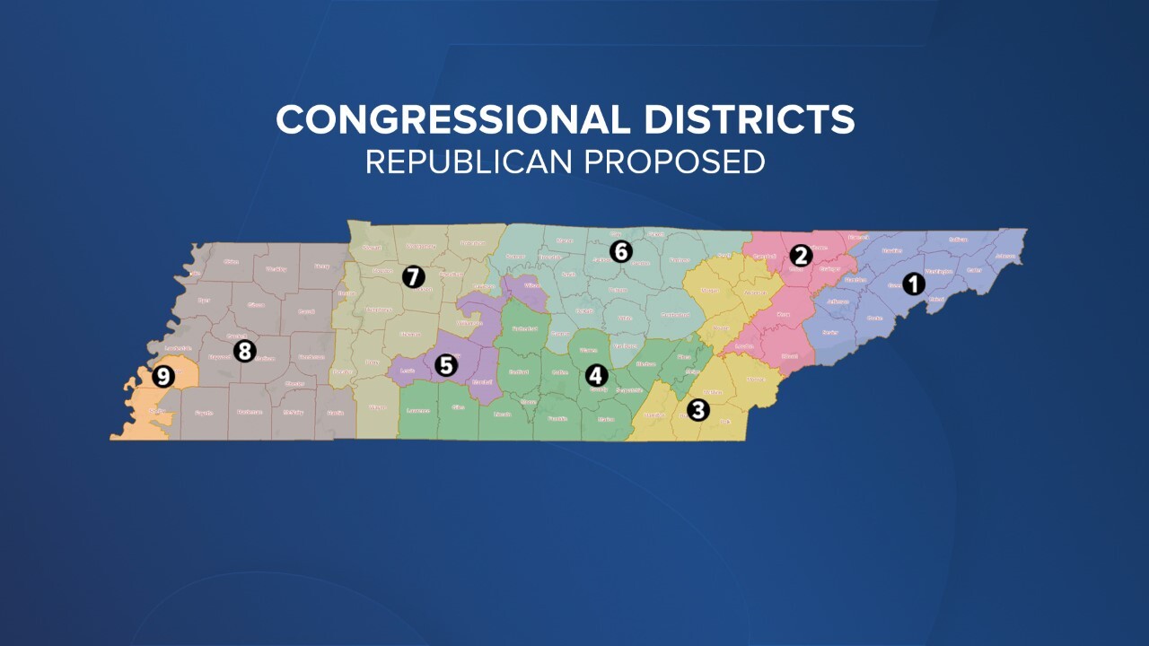 congressional districts republican proposed