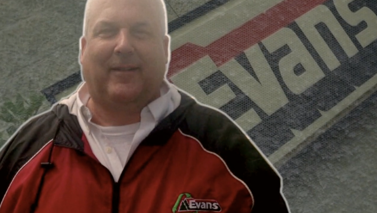 Doug Evans, owner of Evans Landscaping