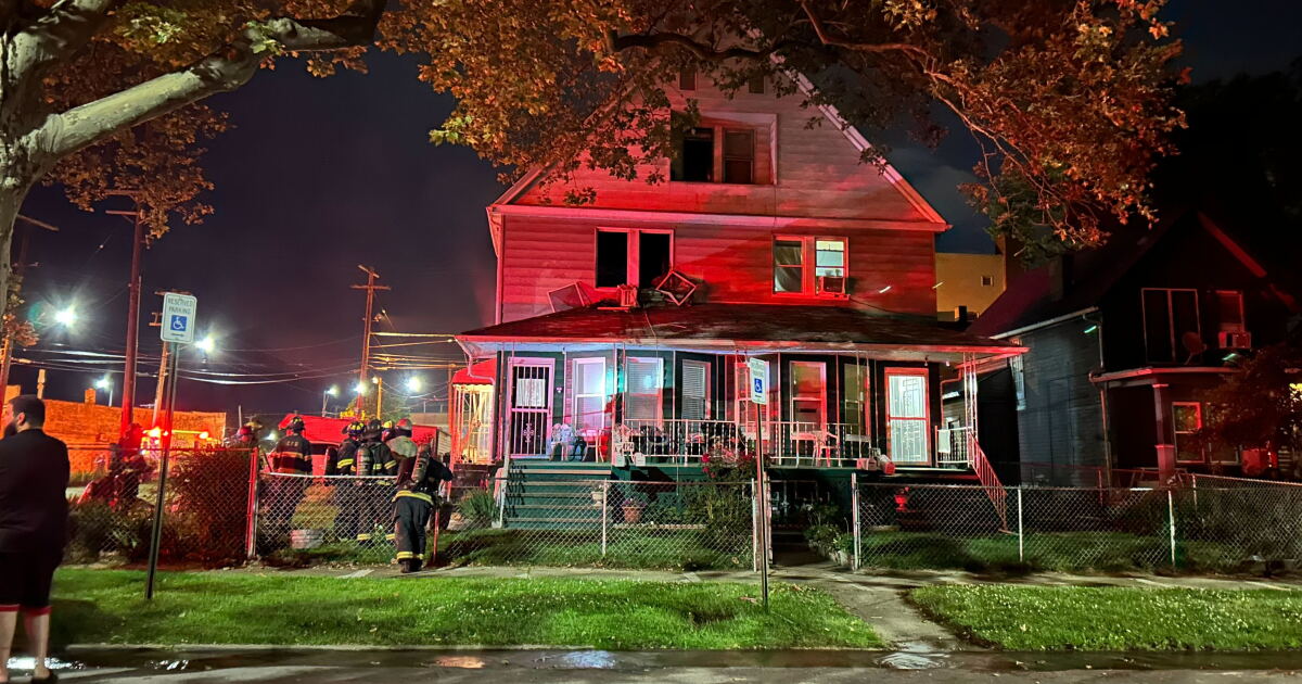 Woman burned, dog killed in Cleveland house fire