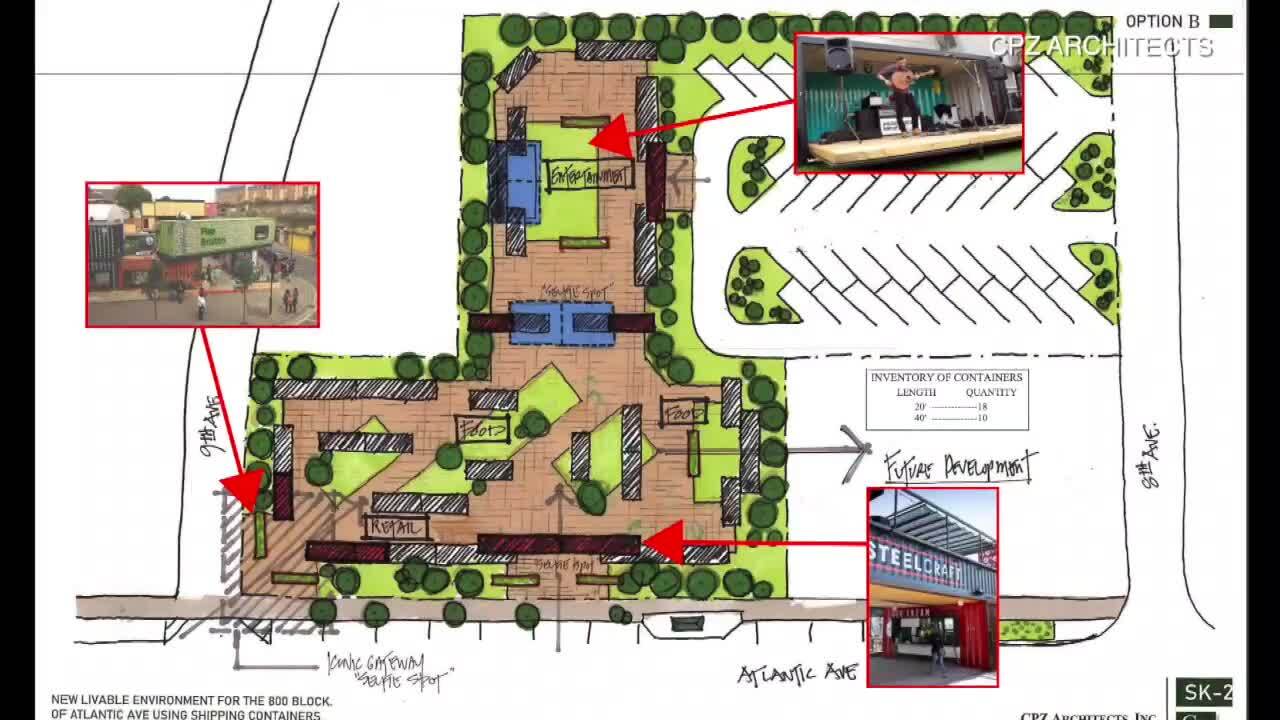 800 block of Atlantic Avenue sketch 2